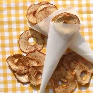 recept kind gezonde chips appel kaneel