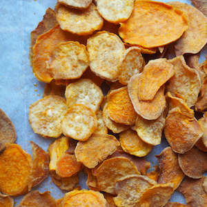 Leidinggevende Neuken Millimeter Chips van zoete aardappel - Recepten voor kinderen | De kinderkookshop