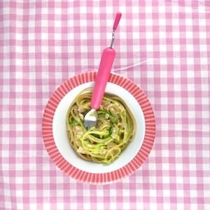 recept kind pasta courgette vis
